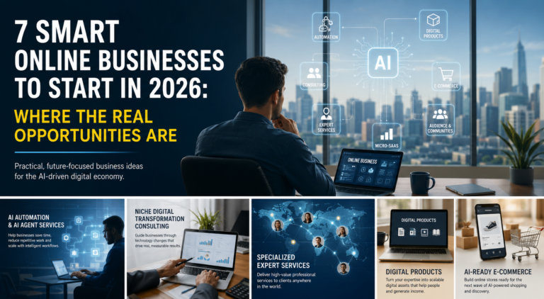 Smart online business opportunities for entrepreneurs in the digital economy