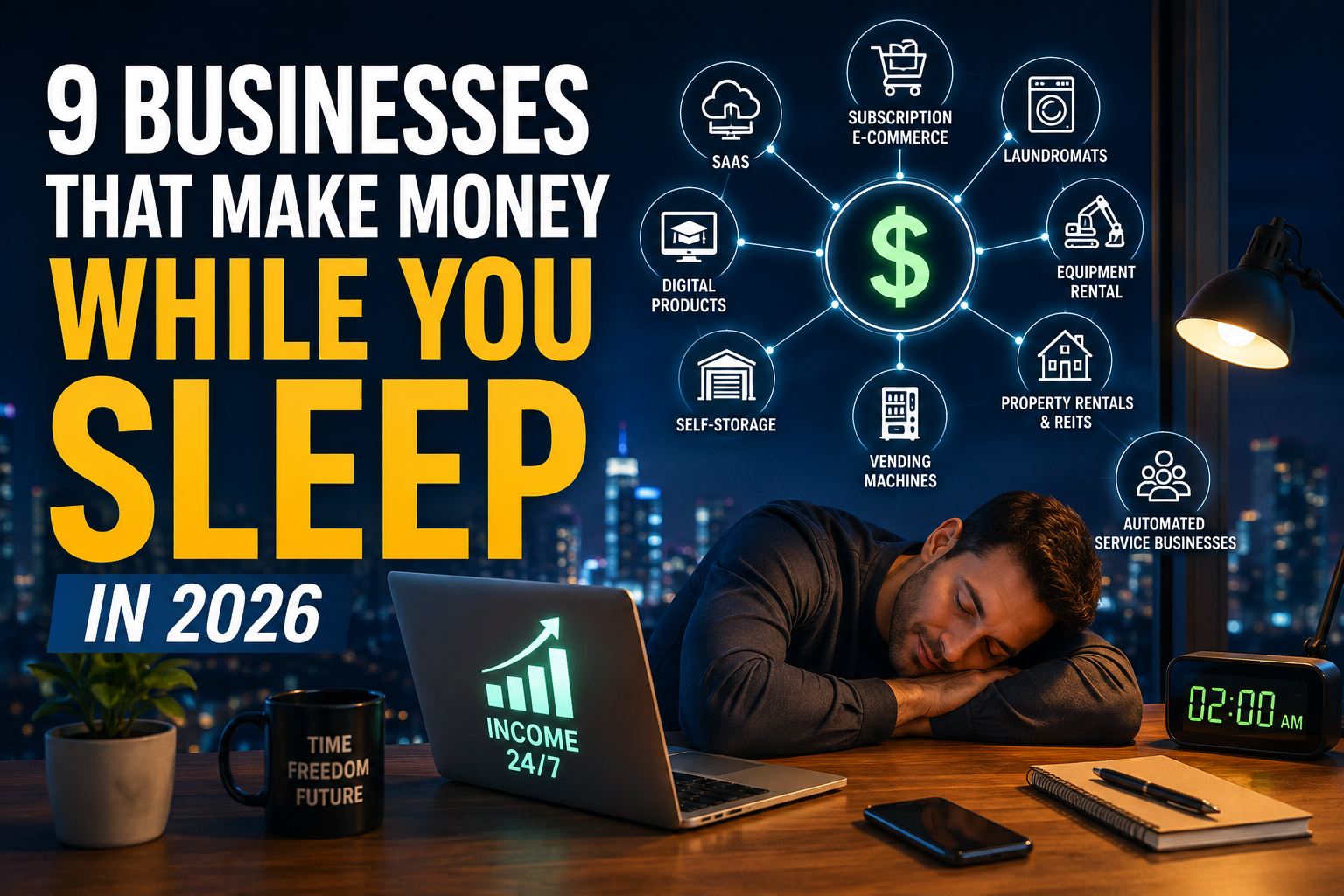 Passive income business models generating recurring revenue