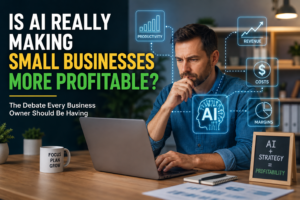 AI for small businesses and its impact on productivity, costs, revenue and profitability