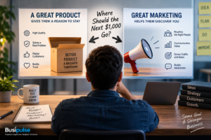 Great product or great marketing for building a successful startup