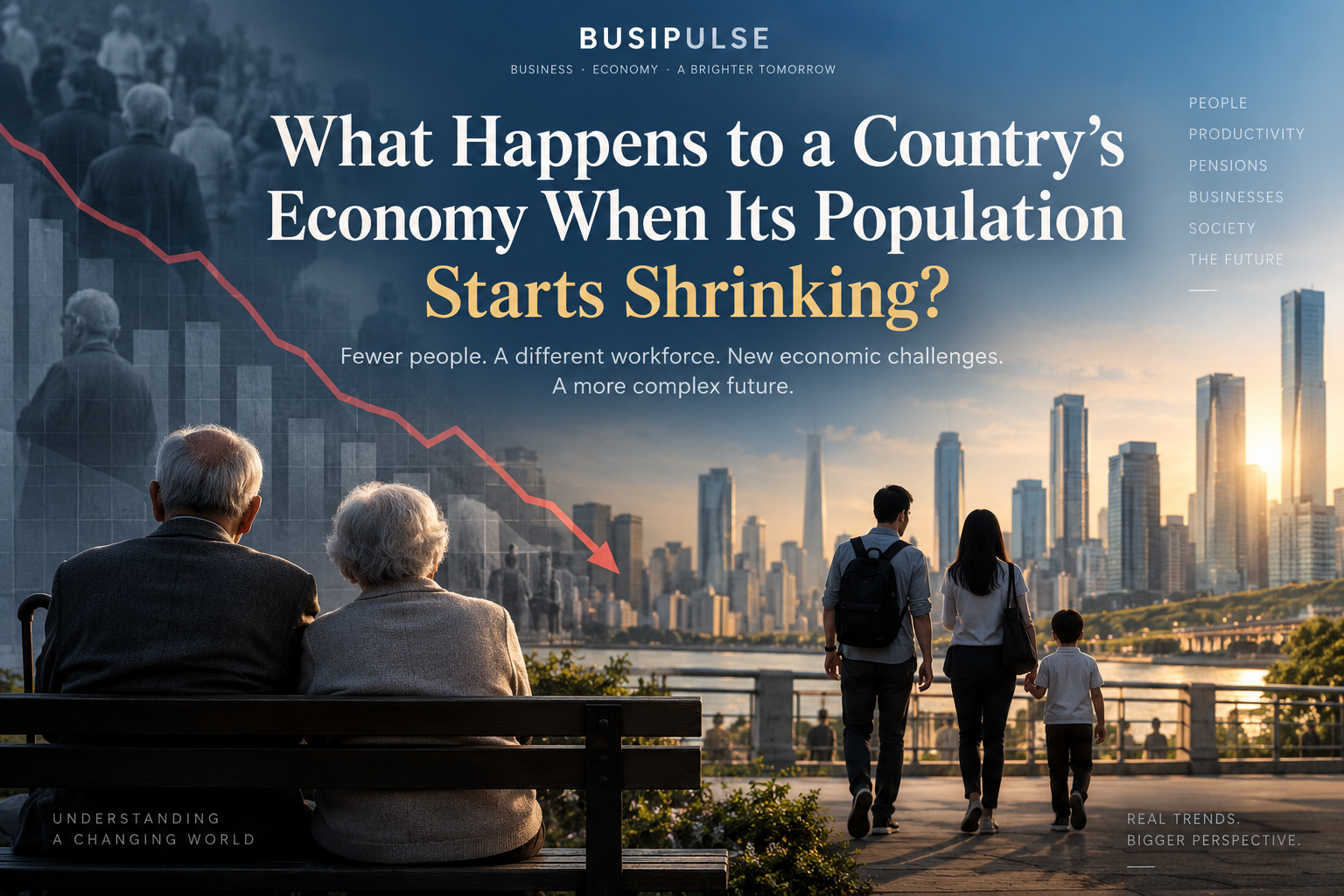 Economic effects of population decline on workers, ageing societies and future economic growth