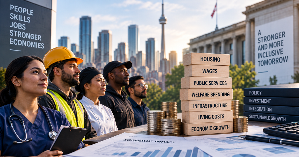 Economic impact of immigration on housing, wages, public services, welfare spending and government finances