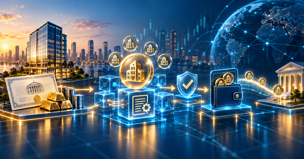 How real-world asset tokenization works from underlying asset and smart contract to compliant digital token ownership