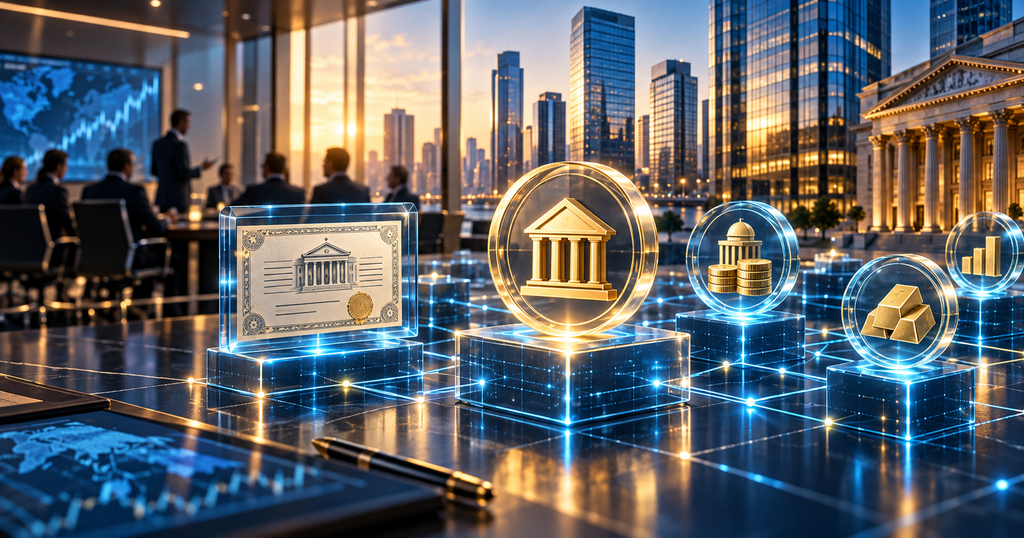 Financial institutions using blockchain infrastructure for tokenized bonds, funds and digital financial assets